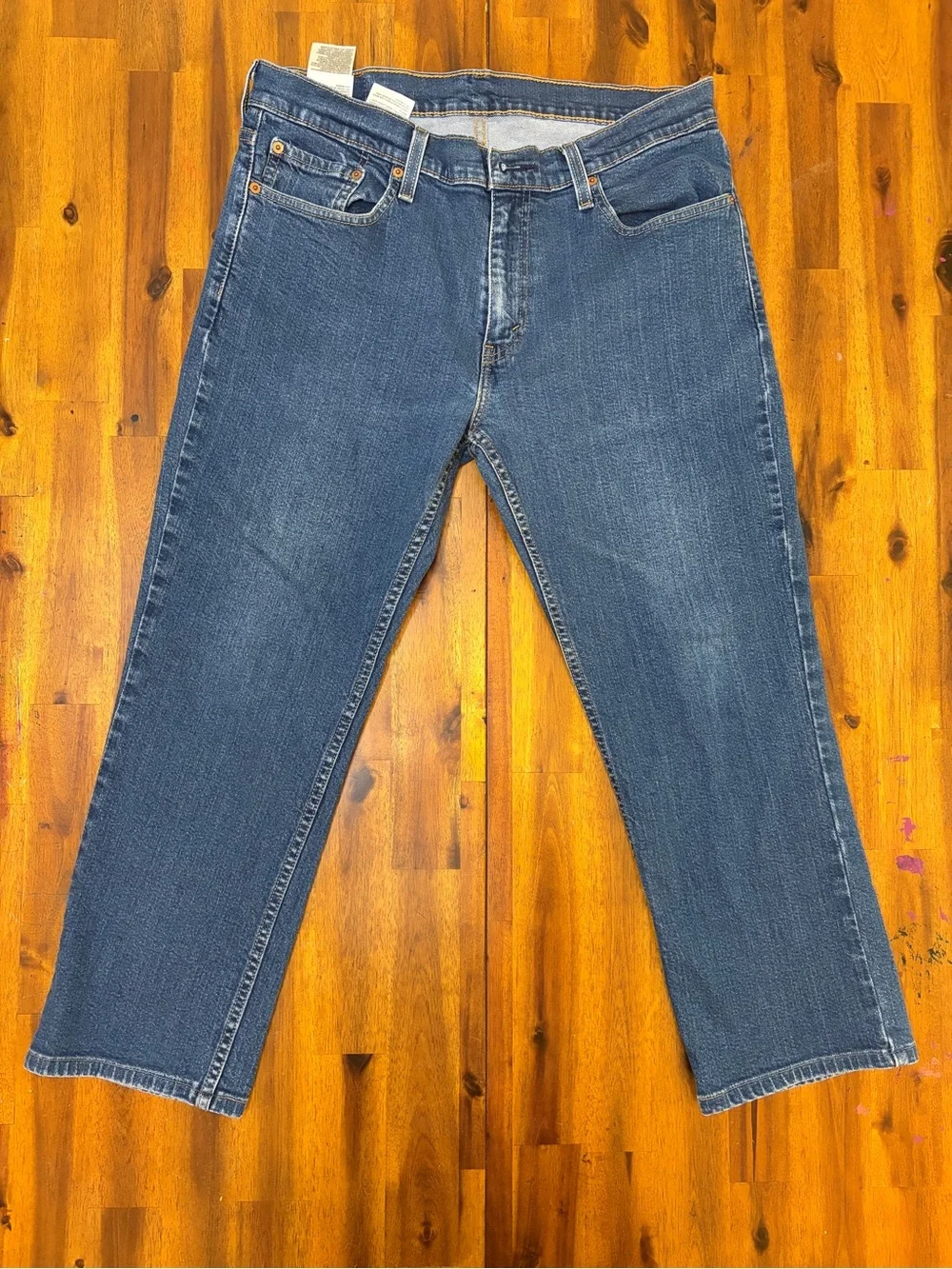 Classic Men's Levi’s 514 Blue Denim Jeans size 33x30